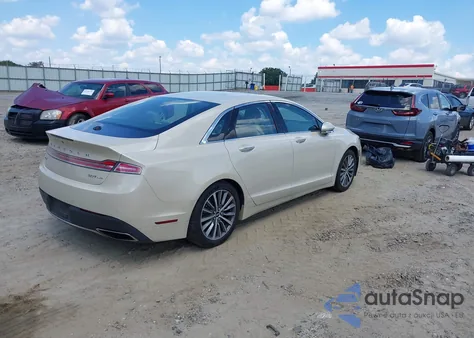 2018 Lincoln Mkz Select из США, поврежденный, VIN 3LN6L5D95JR615292